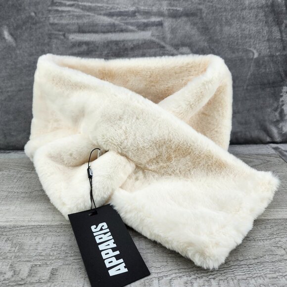 APPARIS  Scarf Bambi Off White NWT - Picture 7 of 7